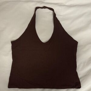 Cotton On Chocolate Brown Halter Camisole
